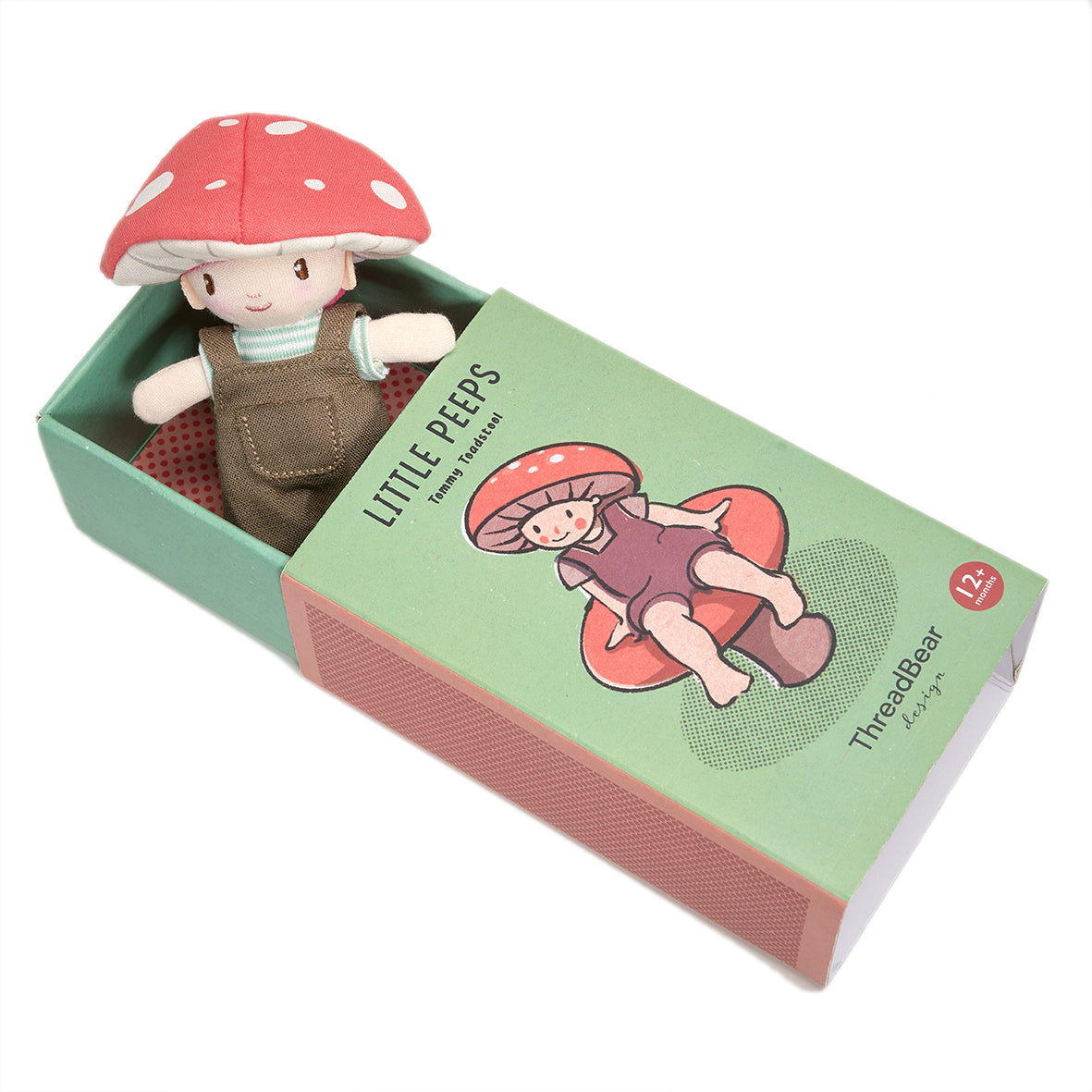 Little Peeps Tommy Toadstool Matchbox Doll