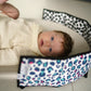 Etta Loves Animal Print Sensory Strip - reversible newborn to 4 months and 5+ months