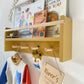 Autumns Corner - The Colour Pop Peg Rail Bookshelf