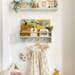Autumns Corner - The Colour Pop Peg Rail Bookshelf