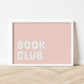 Book Club - Fine Art Print