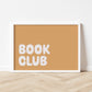 Book Club - Fine Art Print