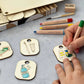 Cotton Twist Make Your Own Daily Task Chart colouring in