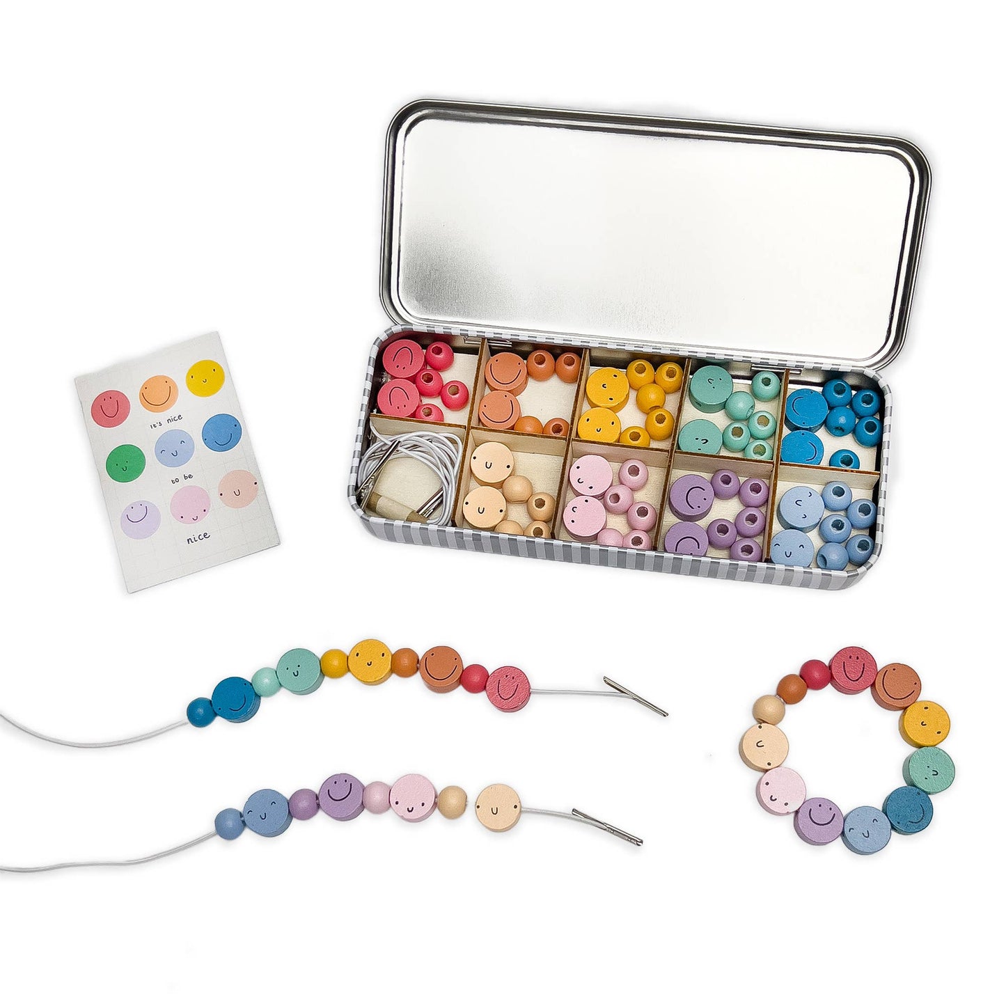 It's Nice To Be Nice Bracelet Beading Kit for Children