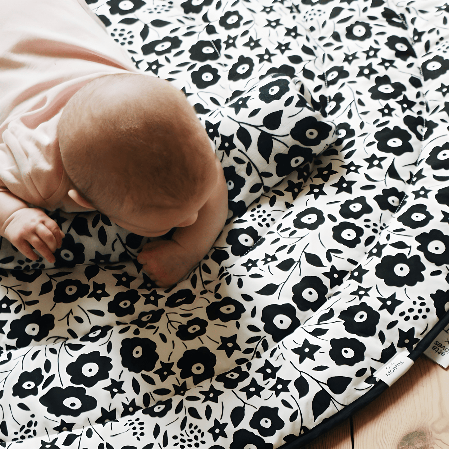 Etta Loves x Liberty Reversible Sensory Playmat (suitable from birth)