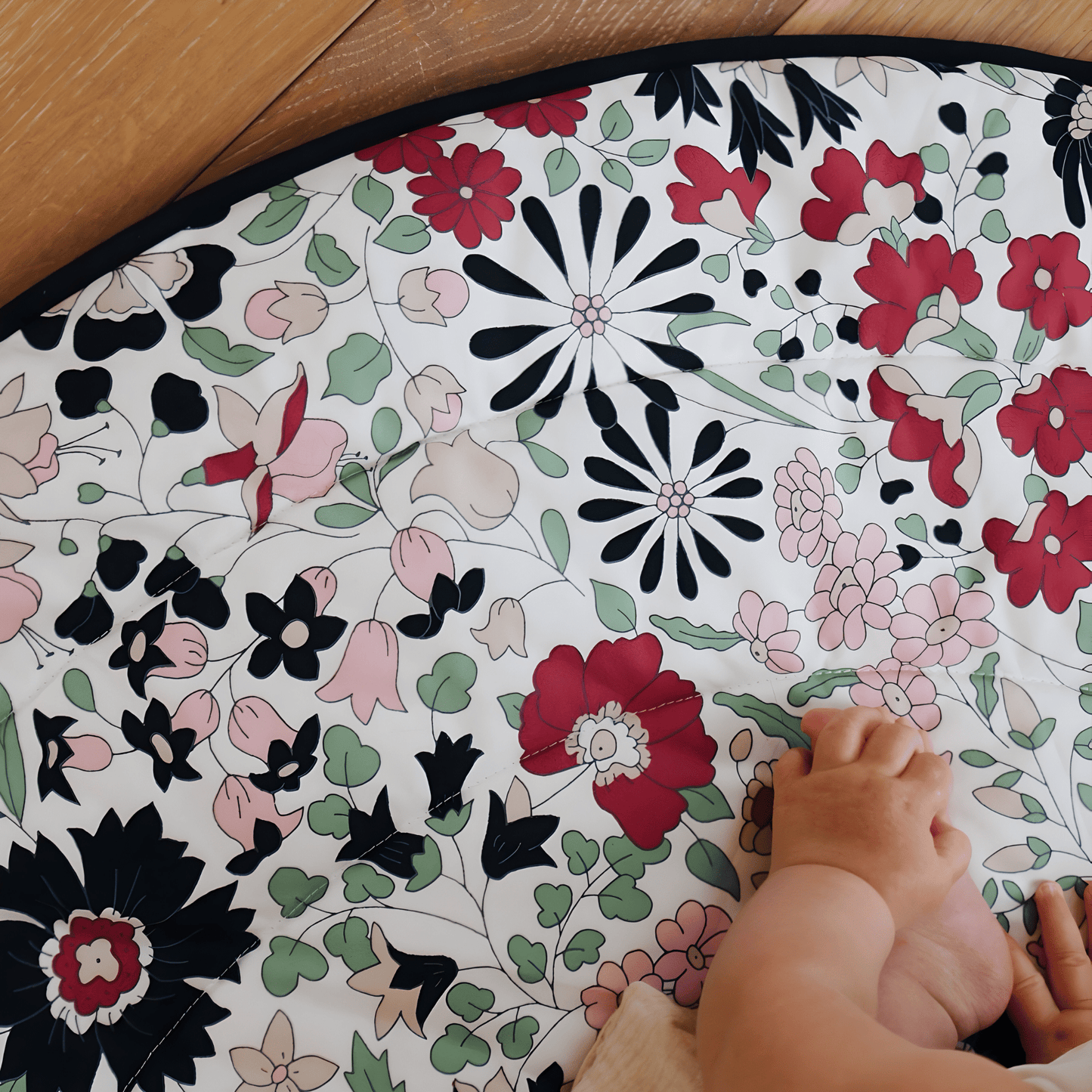 Etta Loves x Liberty Reversible Sensory Playmat (suitable from birth)