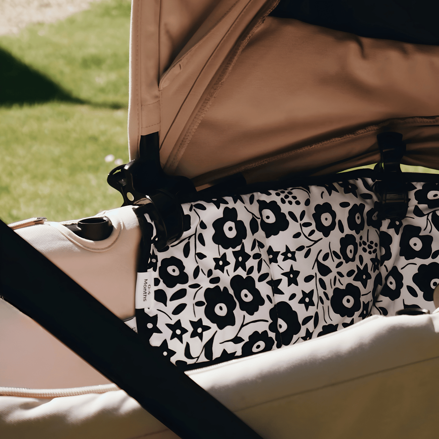 Etta Loves x Liberty Reversible Sensory Strip (suitable from birth)