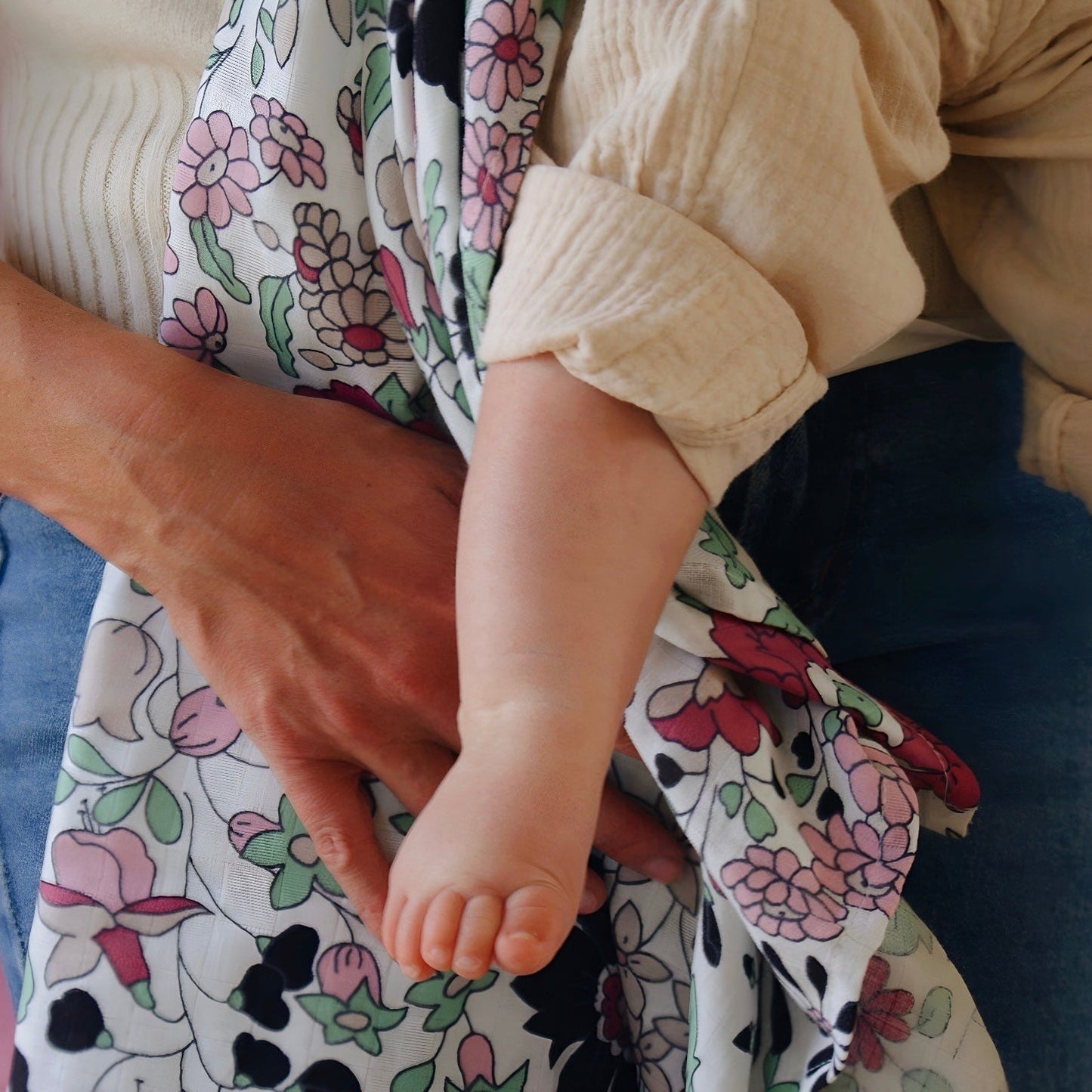 Etta Loves x Liberty Sensory Muslin 2-Pack (For 0–12m)