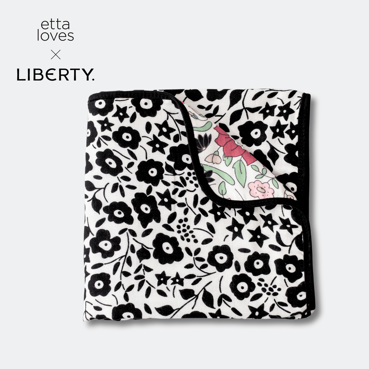 Etta Loves x Liberty Sensory Muslin Blanket (Suitable from birth)