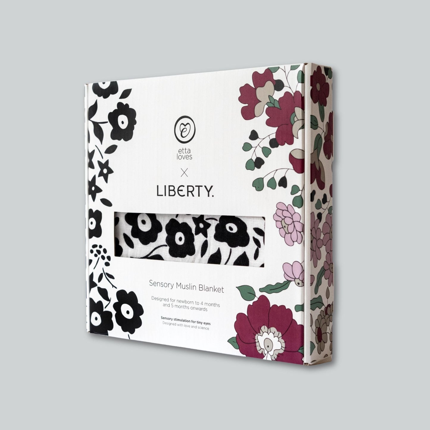 Etta Loves x Liberty Sensory Muslin Blanket (Suitable from birth)