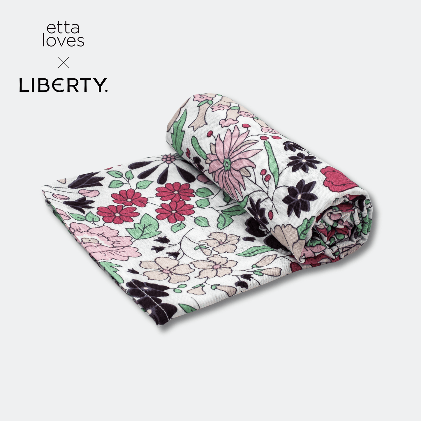 Etta Loves x Liberty – Sensory XL Muslin Swaddle (For 5-12 months)