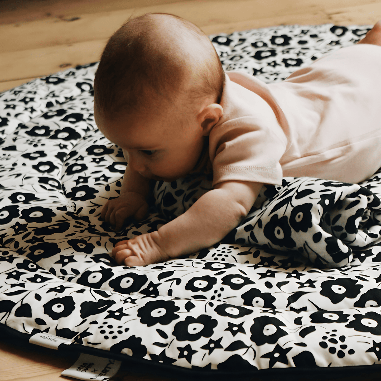 Etta Loves x Liberty Reversible Sensory Playmat (suitable from birth)