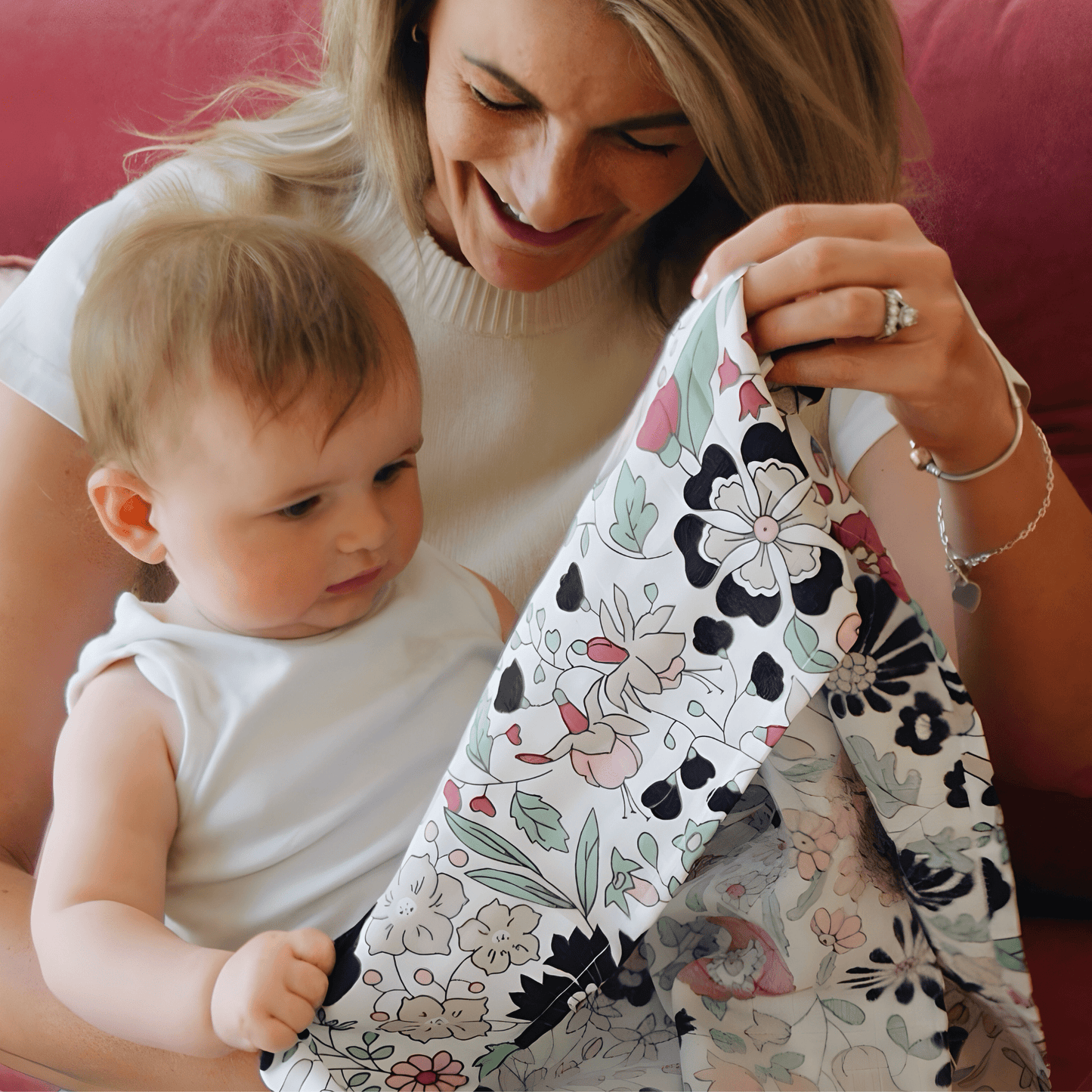Etta Loves x Liberty – Sensory XL Muslin Swaddle (For 5-12 months)