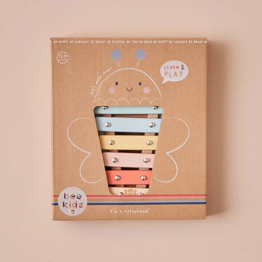 Just Bee Kids Dragonfly Wooden Xylophone box