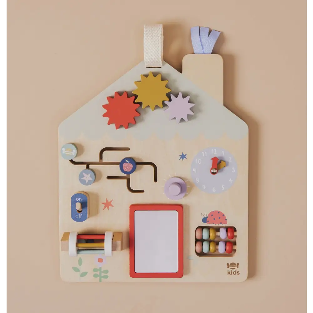 Just Bee Kids Wooden Busy Board