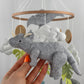 Little Dino Land Cot Mobile