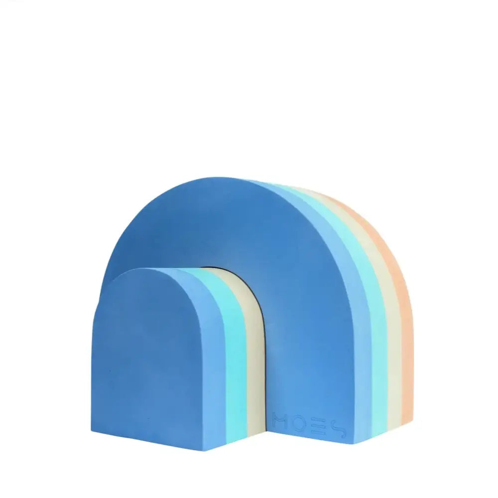 Moes rainbow and mini foam toy set