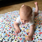 Etta Loves Plant Print Playmat - reversible newborn to 4 months and 5+ months