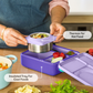 OmieBox hot and cold food lunchbox