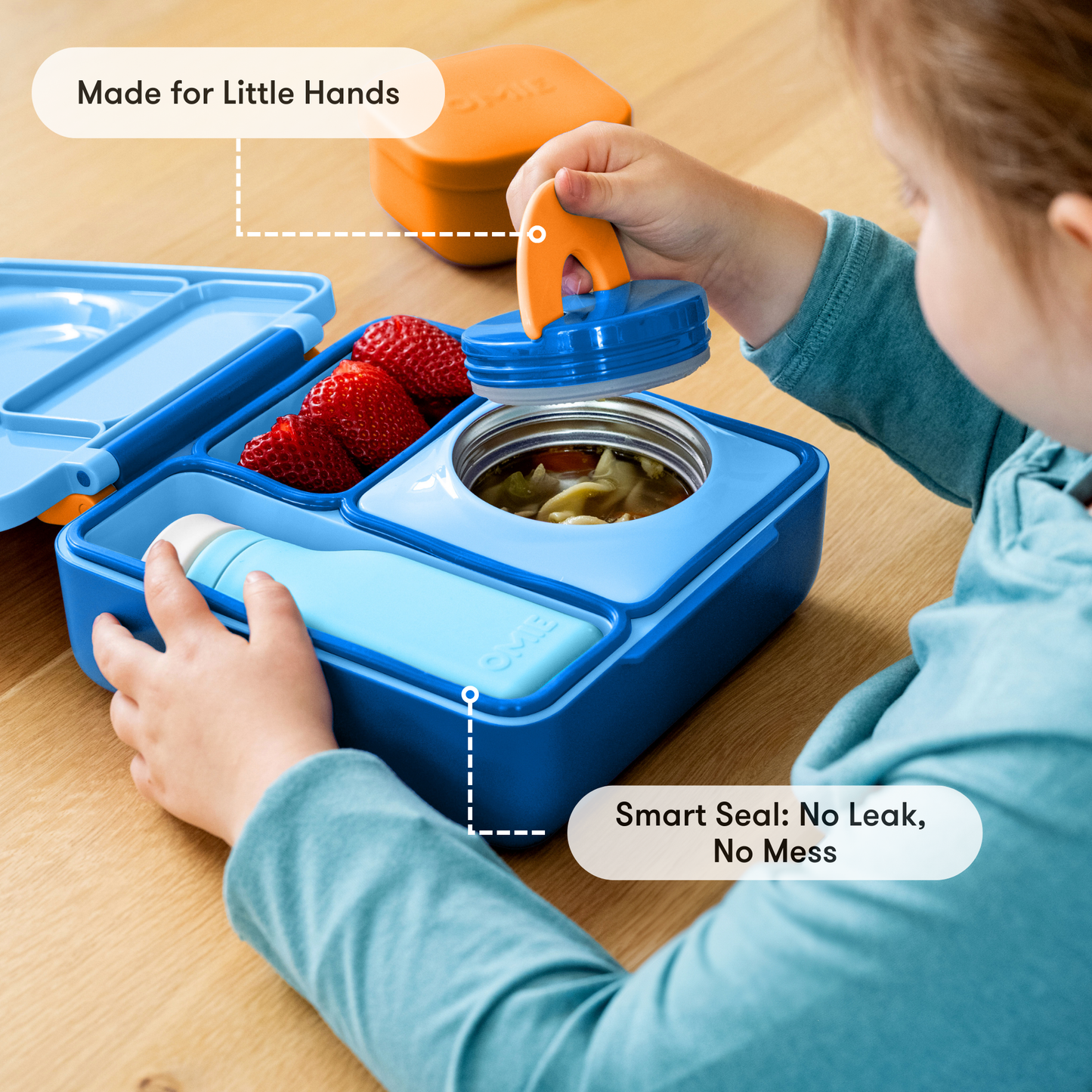 OmieBox hot and cold food lunchbox