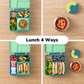 OmieBox hot and cold food lunchbox