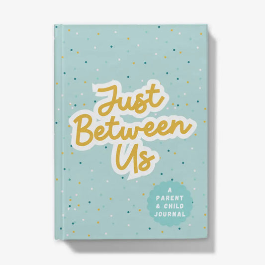 Just Between Us Parent and Child journal blue cover