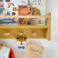 Autumns Corner - The Colour Pop Peg Rail Bookshelf