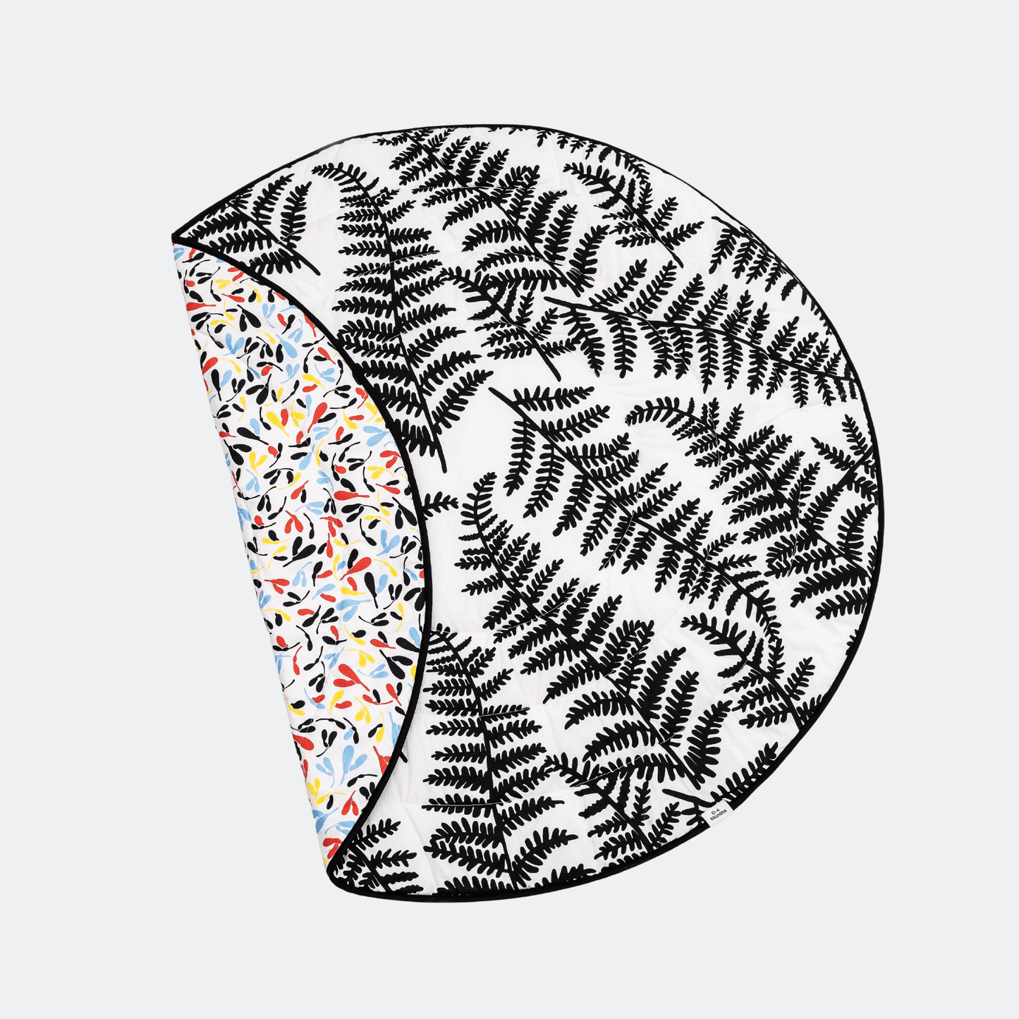 Etta Loves Plant Print Playmat - reversible newborn to 4 months and 5+ months