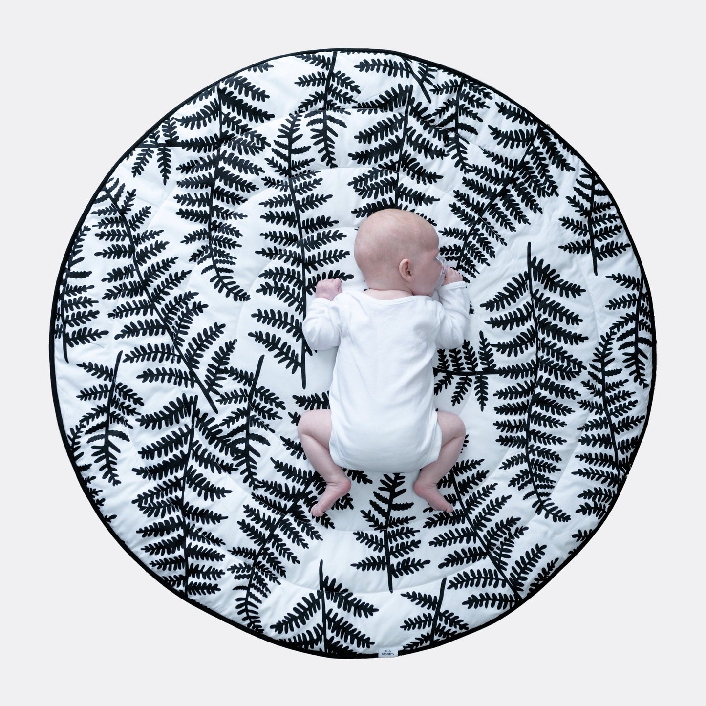 Etta Loves Plant Print Playmat - reversible newborn to 4 months and 5+ months
