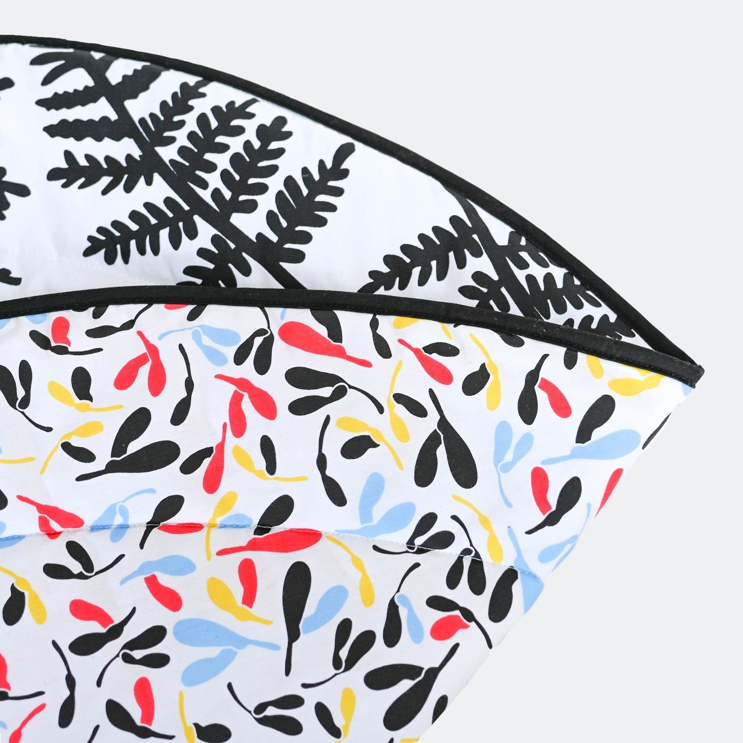 Etta Loves Plant Print Playmat - reversible newborn to 4 months and 5+ months