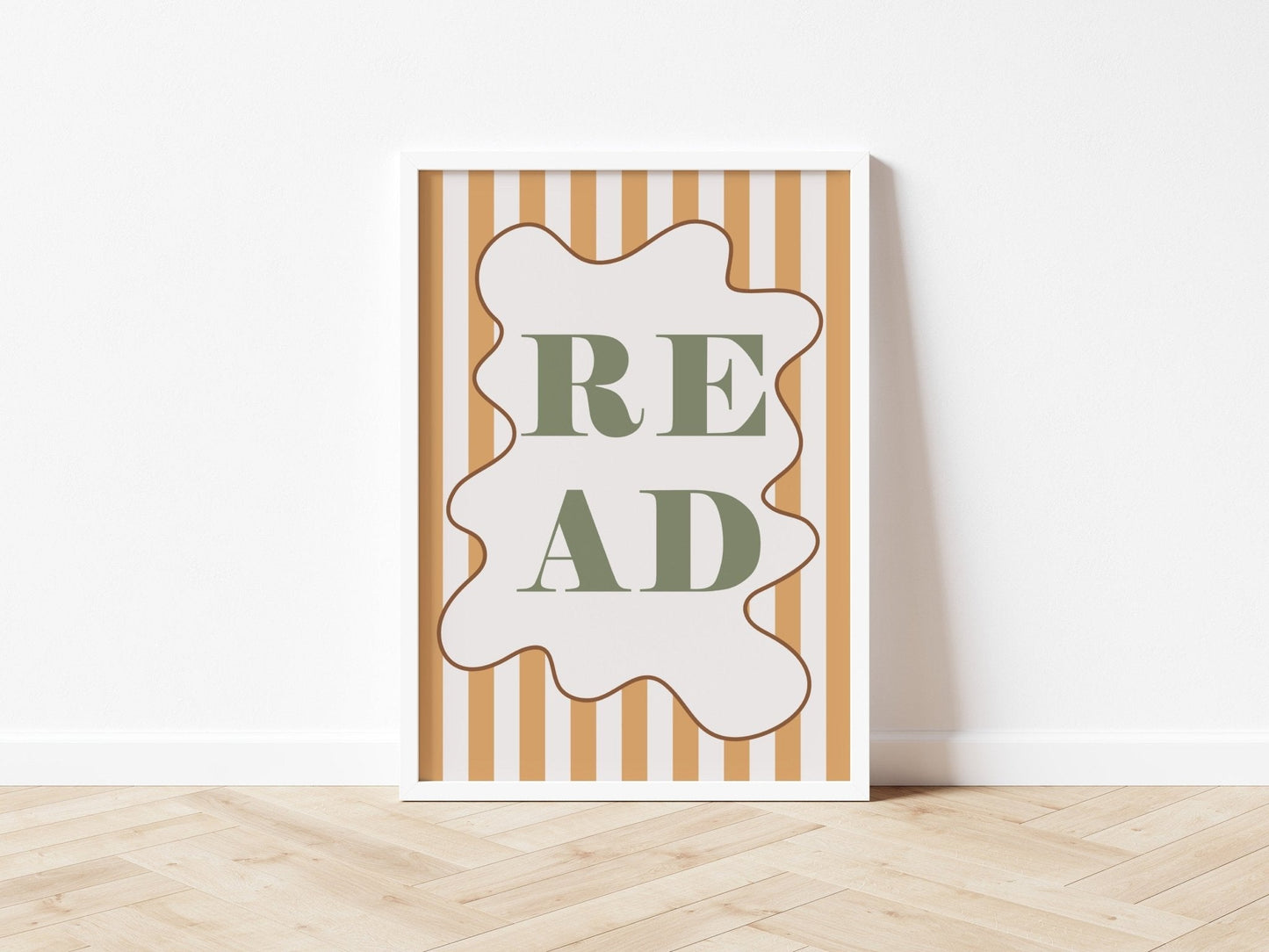 READ - Stripy Edition - Fine Art Print