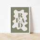 READ - Wavy Edition - Fine Art Print