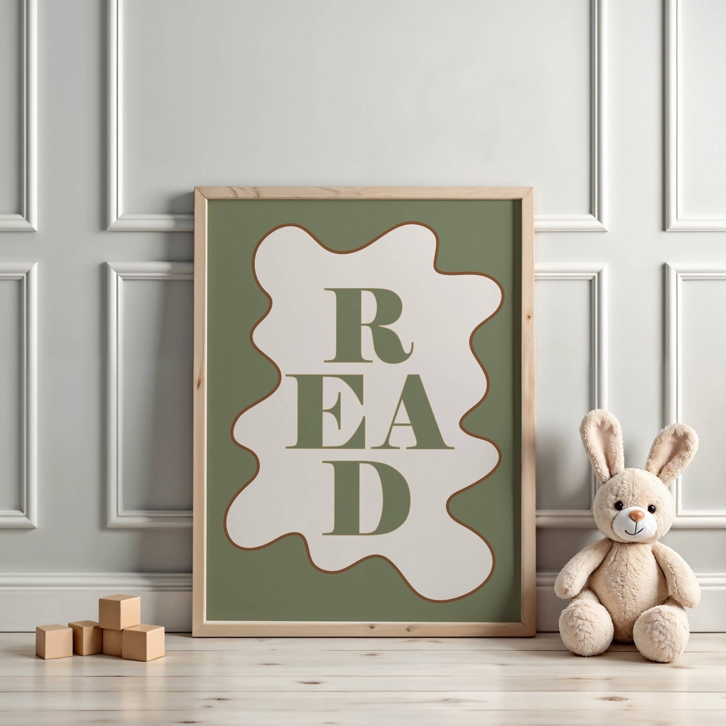 READ - Wavy Edition - Fine Art Print