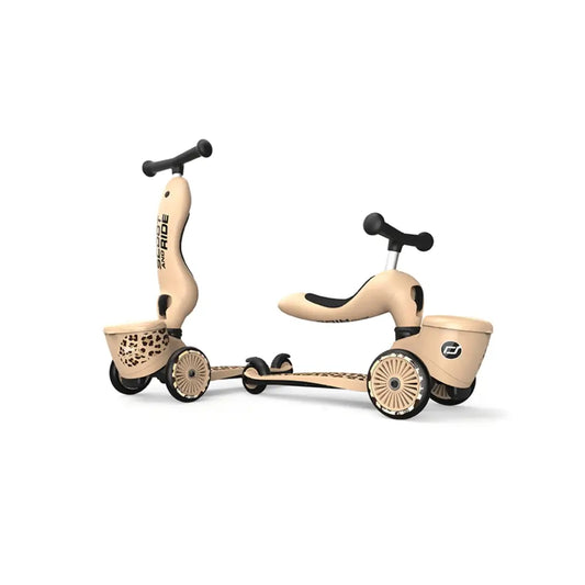 Scoot & Ride Highway Kick 1 Lifestyle Leopard Dual View