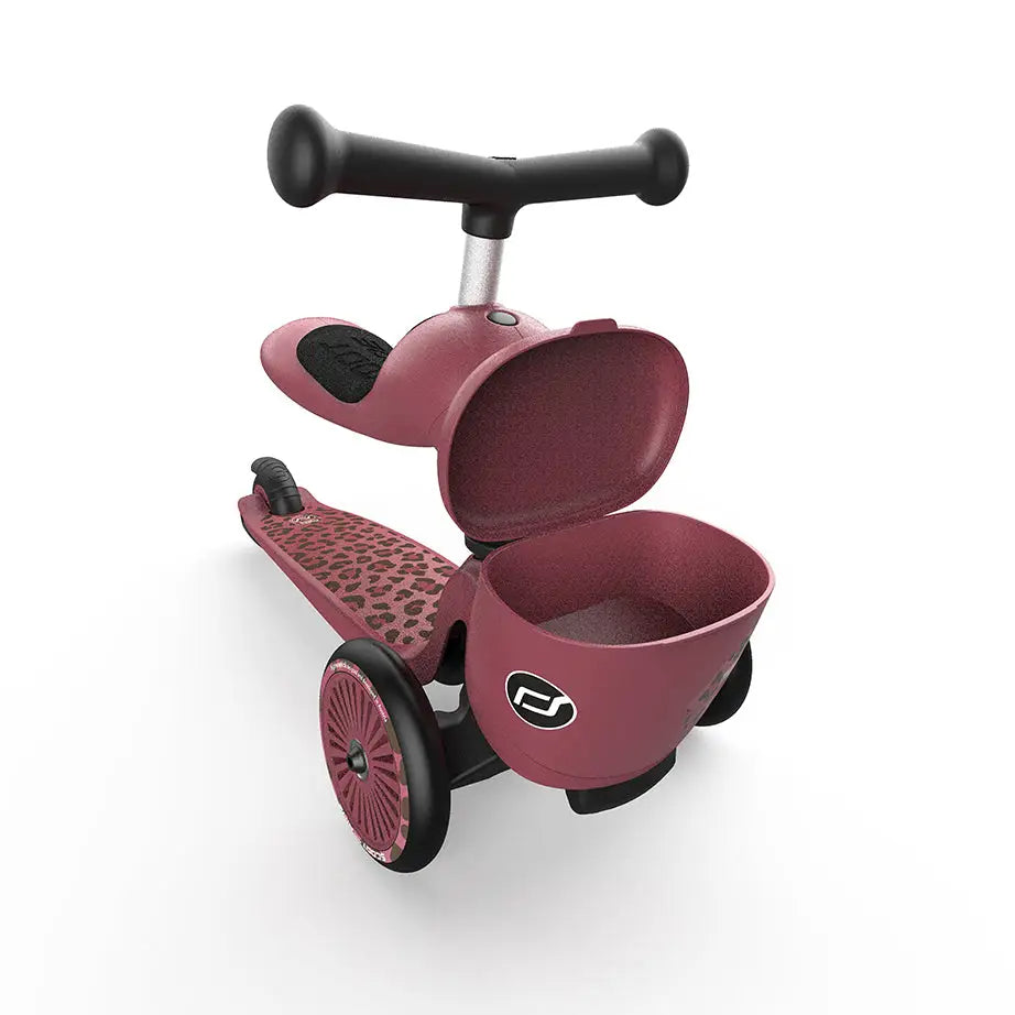 Scoot & Ride HighwayKick1 Lifestyle Wildcat scooter storage
