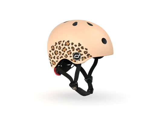 Scoot & Ride Kids Helmet 45-51cm - Leopard