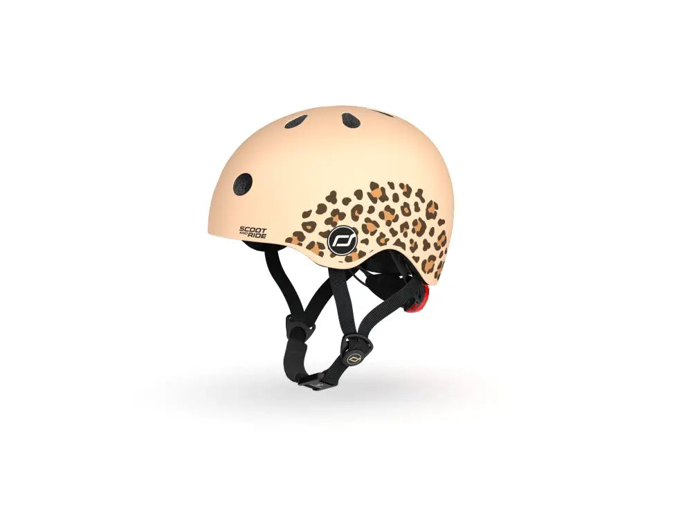 Scoot & Ride Kids Helmet 45-51cm - Leopard