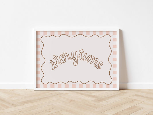 Storytime - Checkerboard Edition - Print