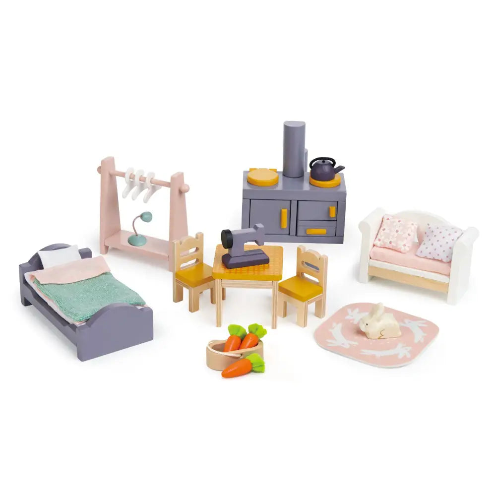 Tenderleaf Toys Cottontail Cottage dolls house furniture