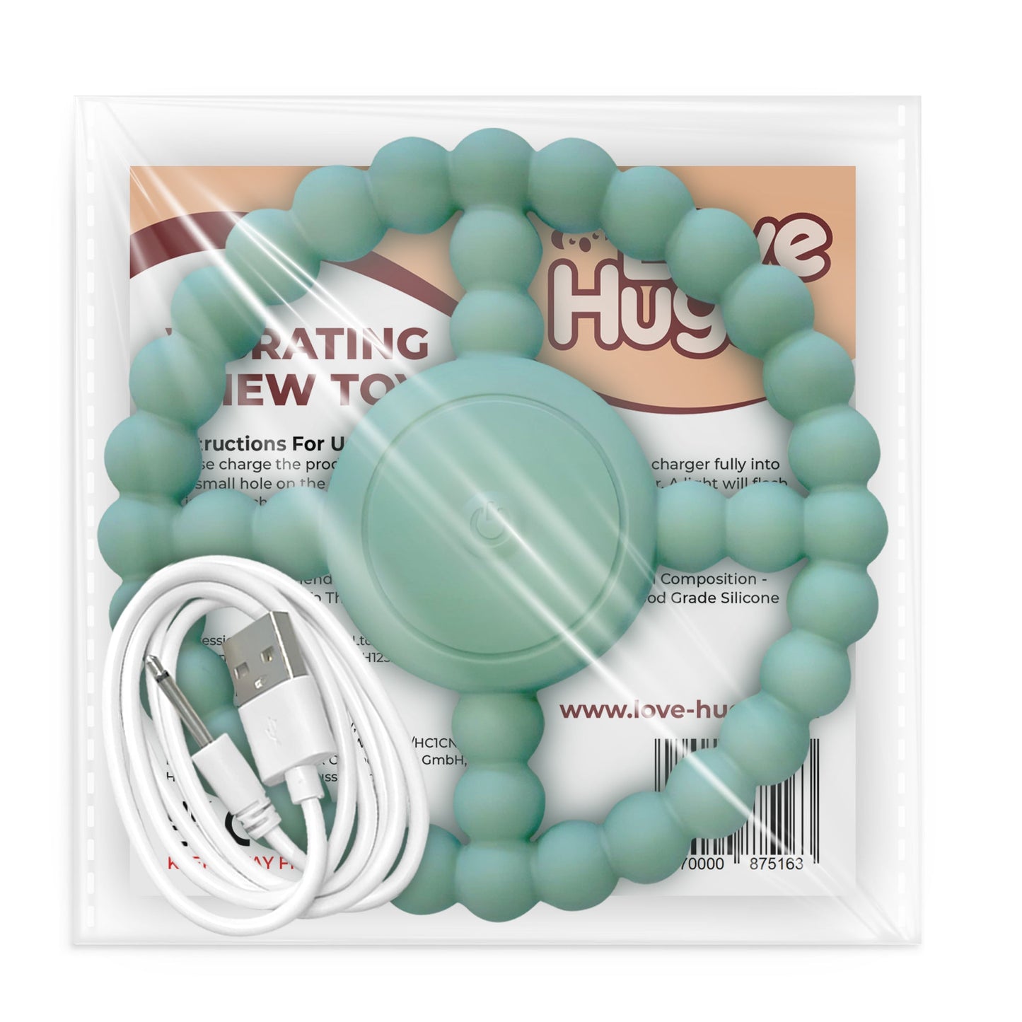 Vibrating Sensory Chew Toy - Autism Chew Toy & Baby Teething Toy