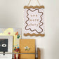 Autumn's Corner Wavy Magnetic Picture Frame - OAK