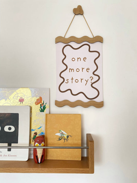 Autumn's Corner Wavy Magnetic Picture Frame - OAK