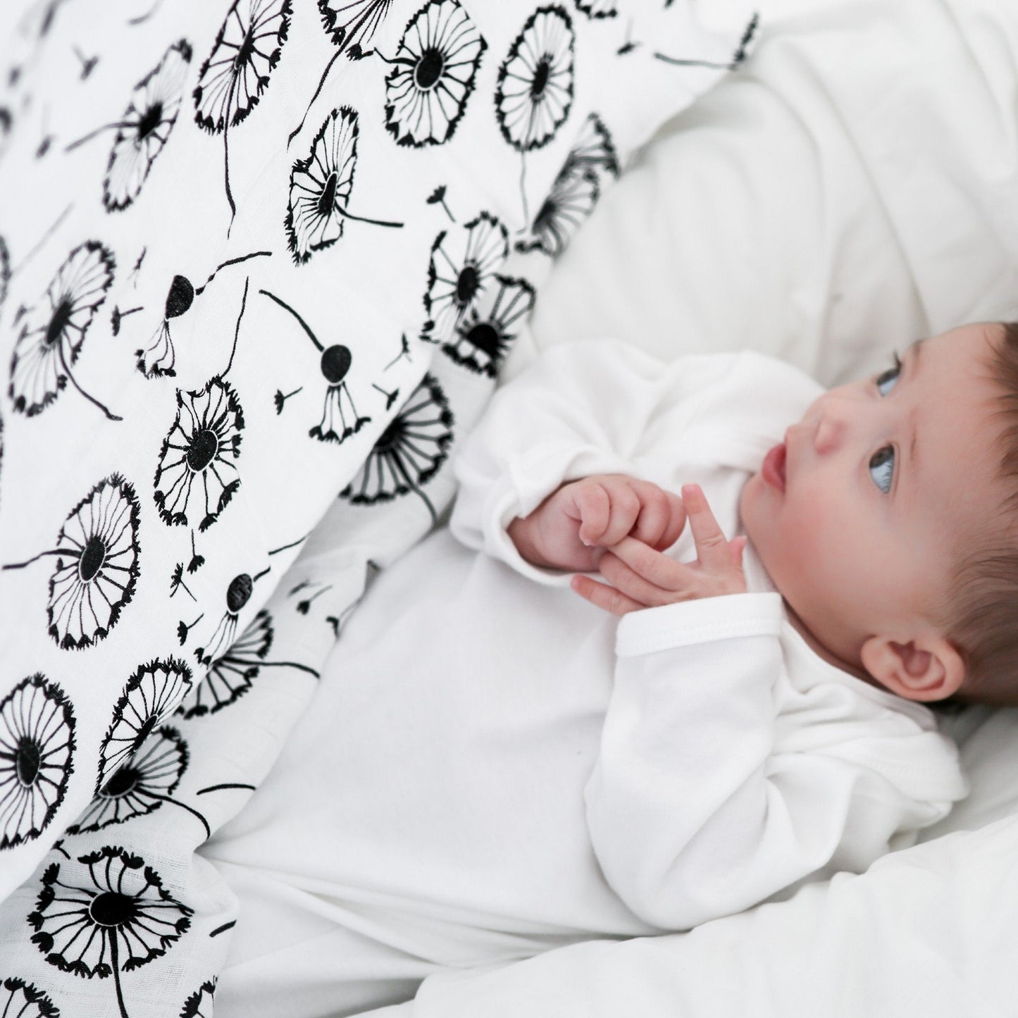 Etta Loves XL Dandelion Muslin - for newborn to 4 months old babies