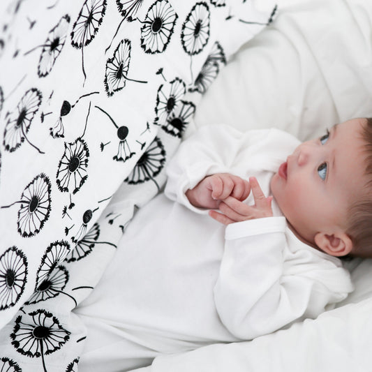 Etta Loves XL Dandelion Muslin - for newborn to 4 months old babies